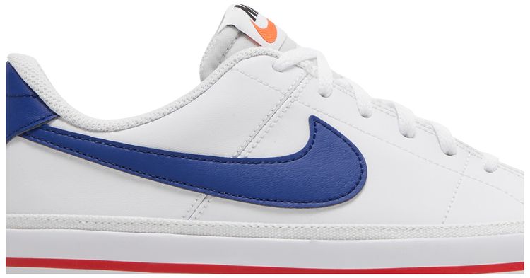 Nike Court Legacy GS White Deep Royal Blue Red