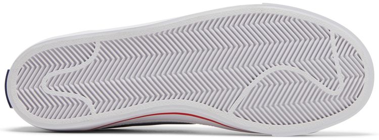 Nike Court Legacy GS White Deep Royal Blue Red