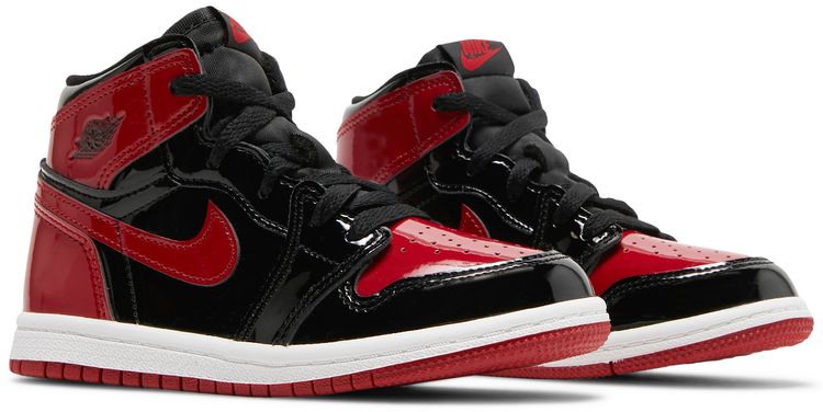 Air Jordan 1 Retro High OG TD Patent Bred