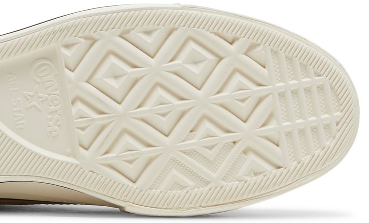 Converse Wmns Chuck Taylor All Star Raw Edge Platform High Black Champagne Tan