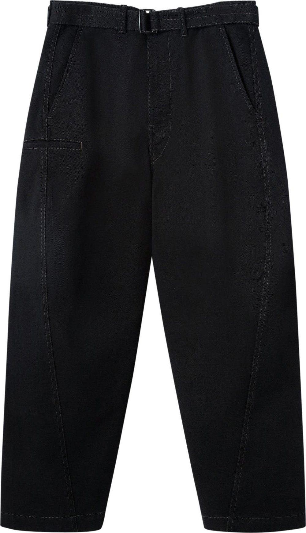 Buy Lemaire Twisted Pants 'Black' - M 213 PA137 LD069 999 | GOAT