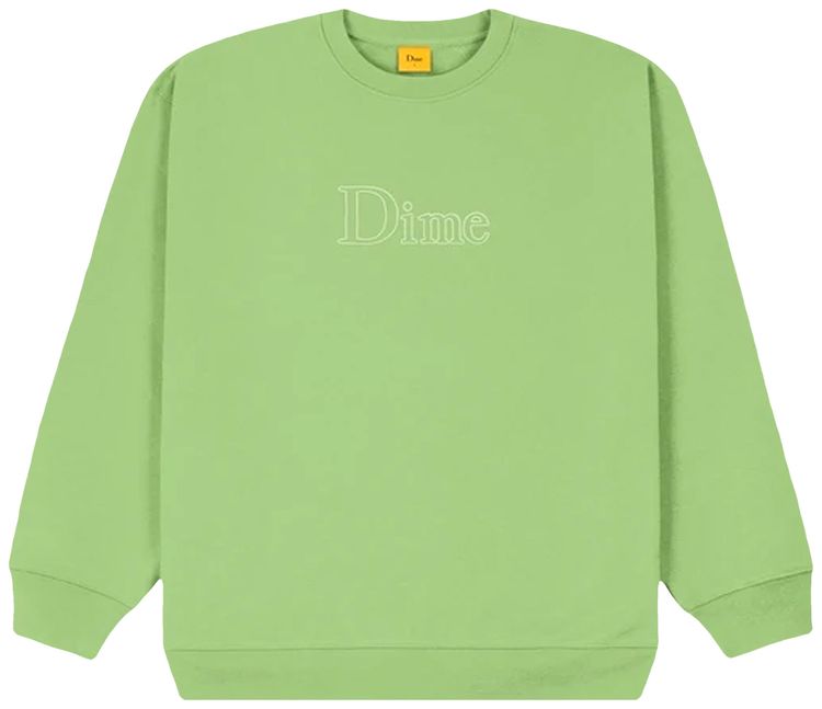 Dime Classic Outline Crewneck Tea