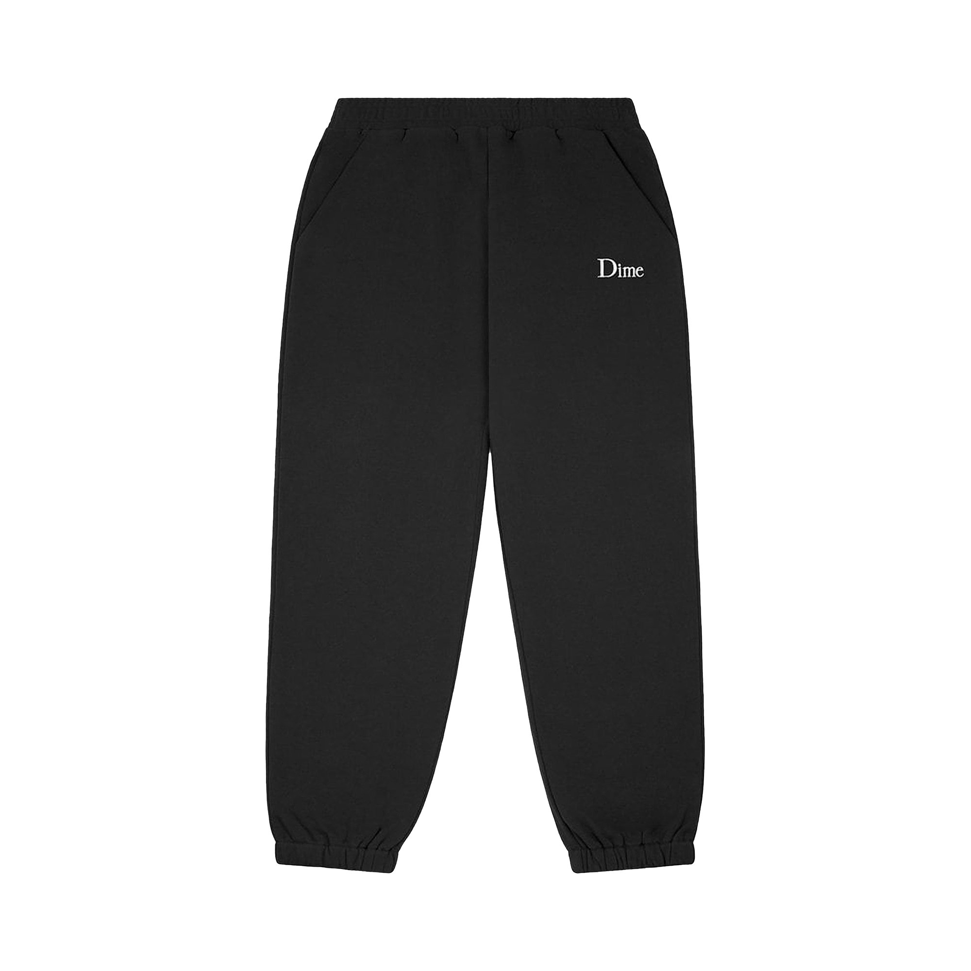 Dime Classic Small Logo Sweatpants 'Black' | GOAT