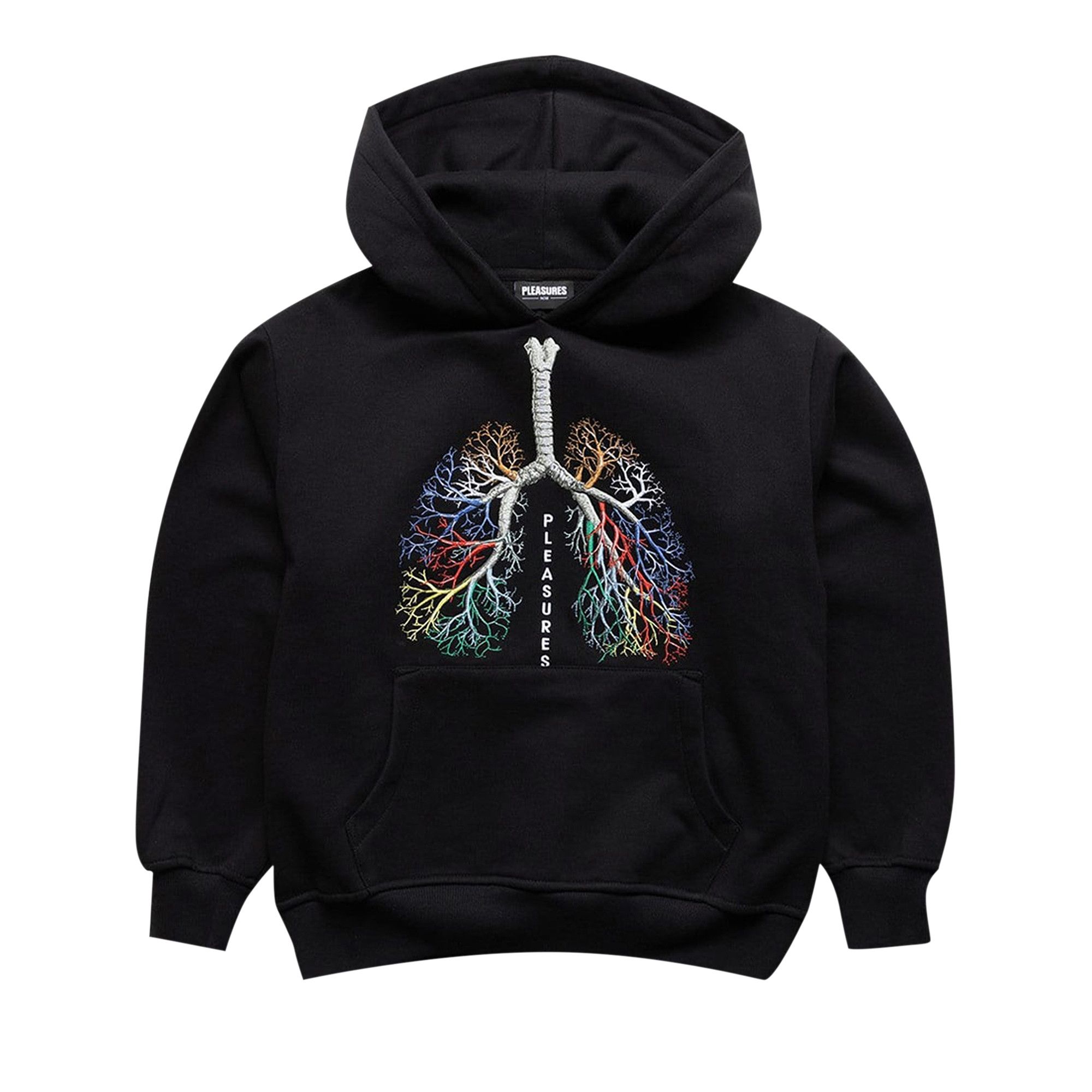Buy Pleasures Breathe Hoodie Black P21W030 BLAC GOAT CA
