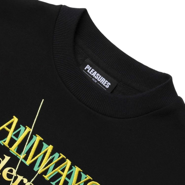 Pleasures Faith Crewneck Sweatshirt Black
