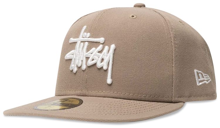 Stussy Authentic New Era Cap Khaki