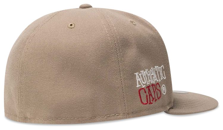 Stussy Authentic New Era Cap Khaki
