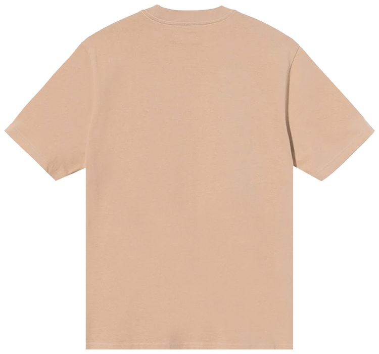 Stussy Stock Logo Pocket Crew Beige