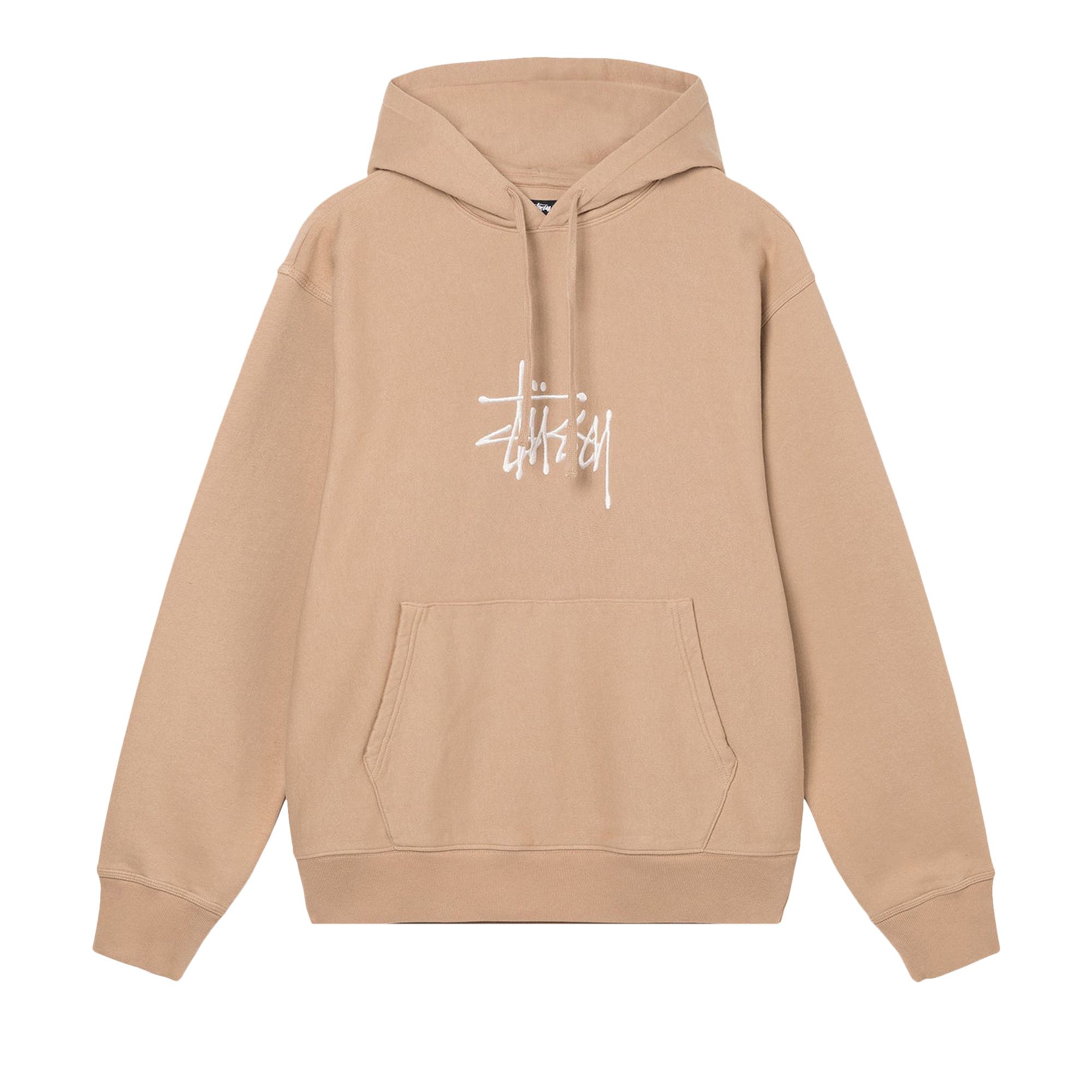 Stussy beige hoodie store