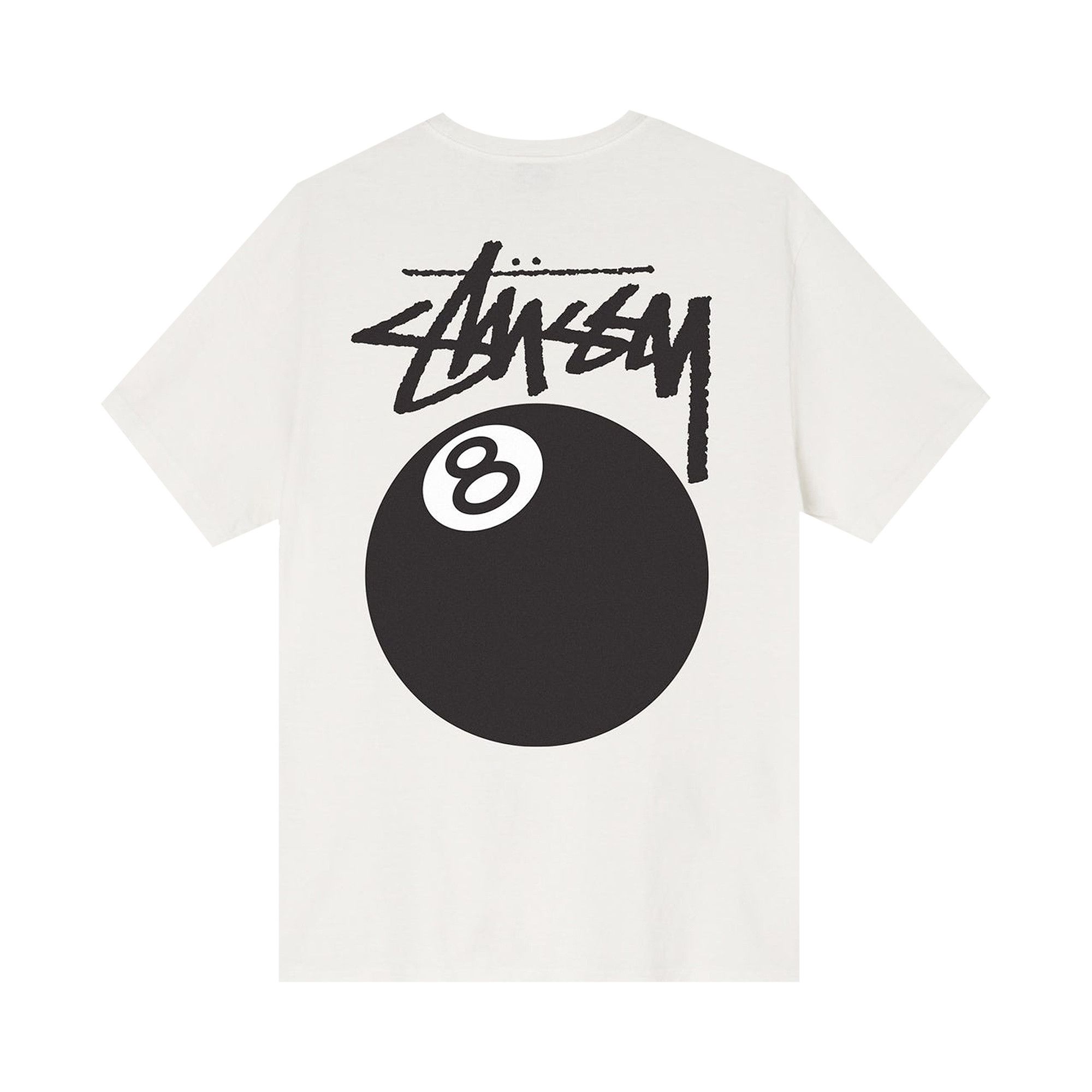 ★送料・関税込★Stussy★8 Ball Pigment Dyed T-Shirt Natural Stussy 8 Ball Pigment Dyed Tee Natural Men's - SS24 - US
