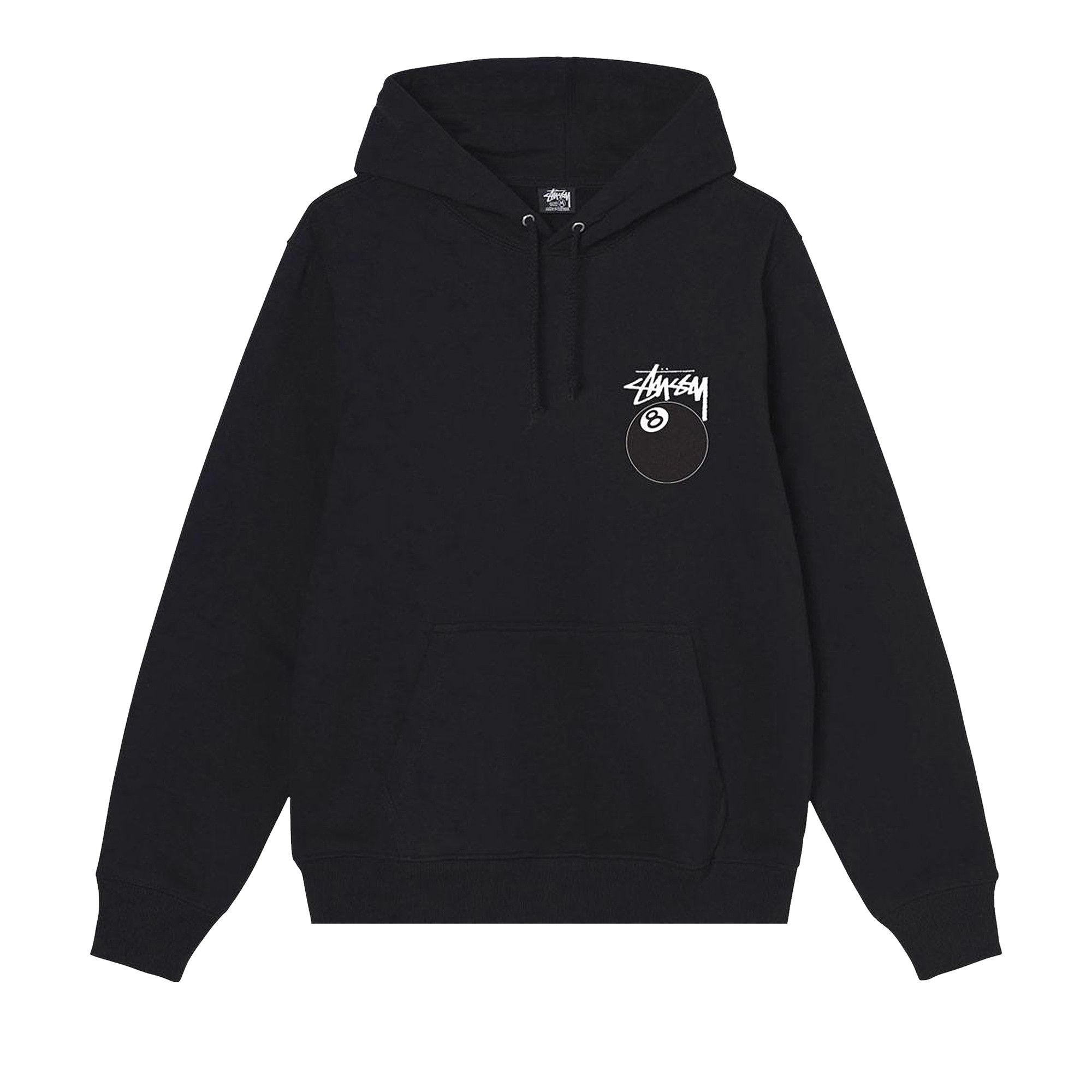 Buy Stussy 8 Ball Hood Black 1924749 BLAC GOAT CA