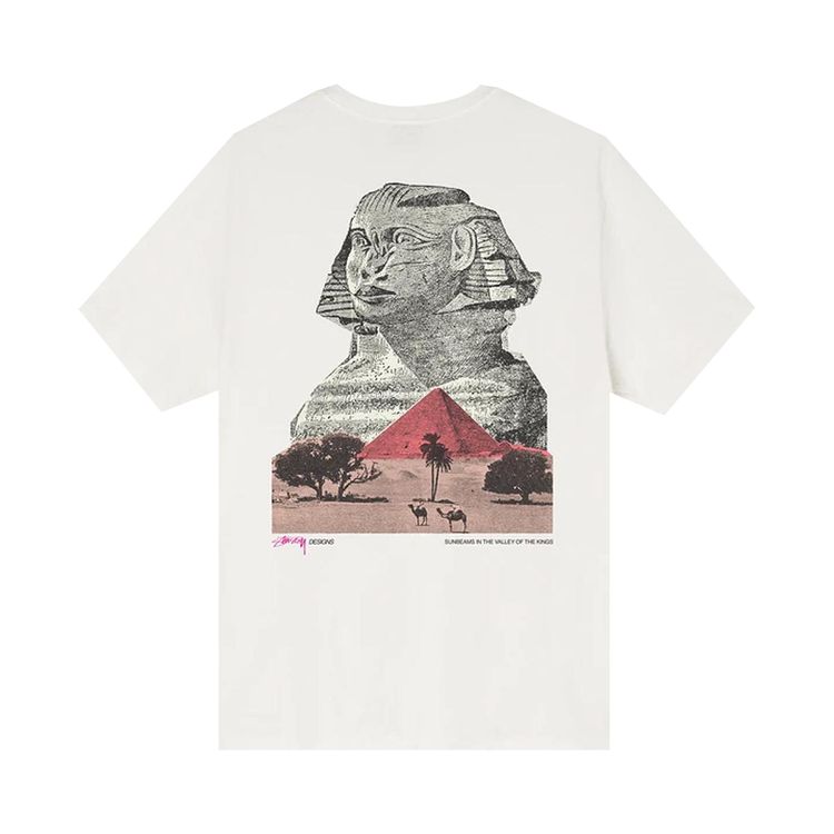 Stussy Sphinx Pigment Dyed Tee Natural