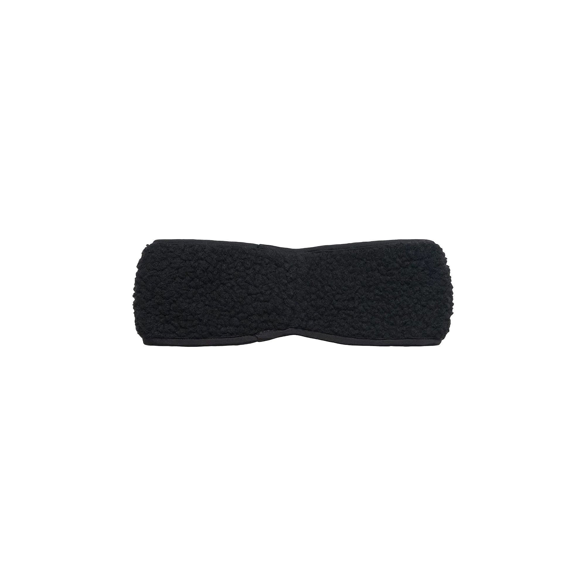 Buy Stussy Solid Polar Fleece Headband 'Black' - 1321066 BLAC | GOAT