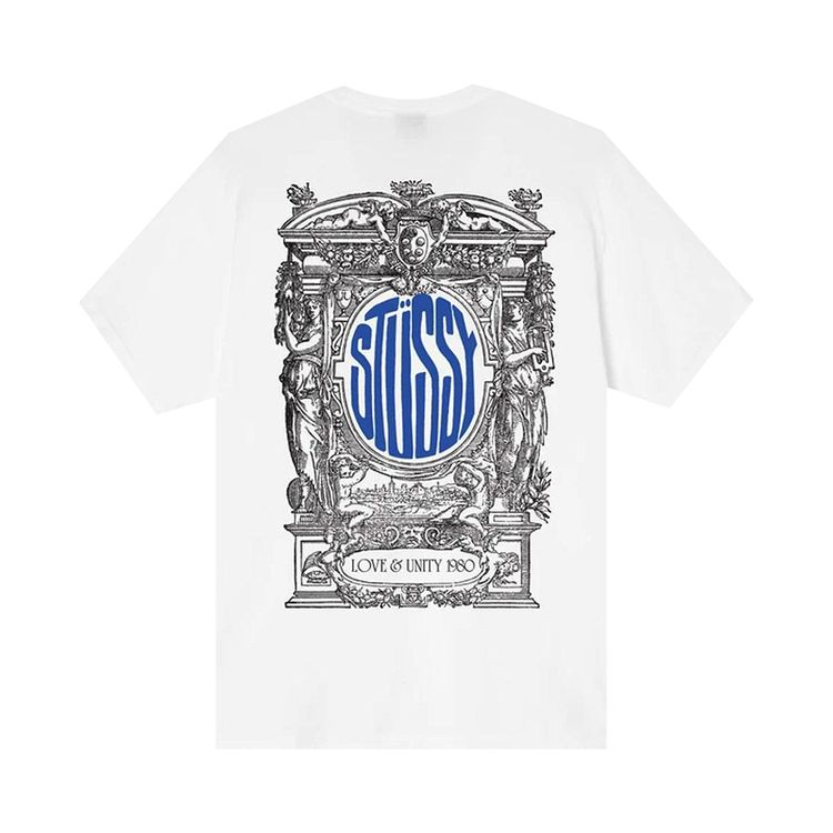 Stussy Love  Unity Tee White