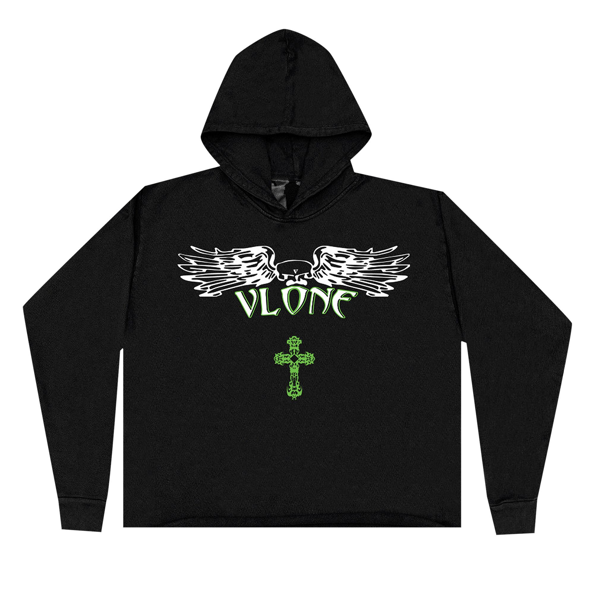 Buy Vlone Support Hoodie Black 1020 1SS220106SH BLAC GOAT