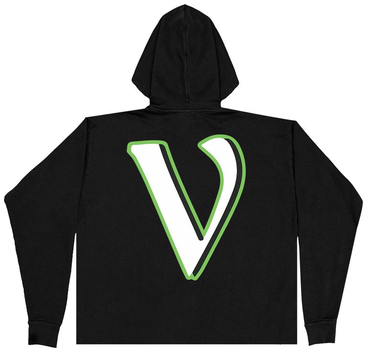 Vlone Support Hoodie Black
