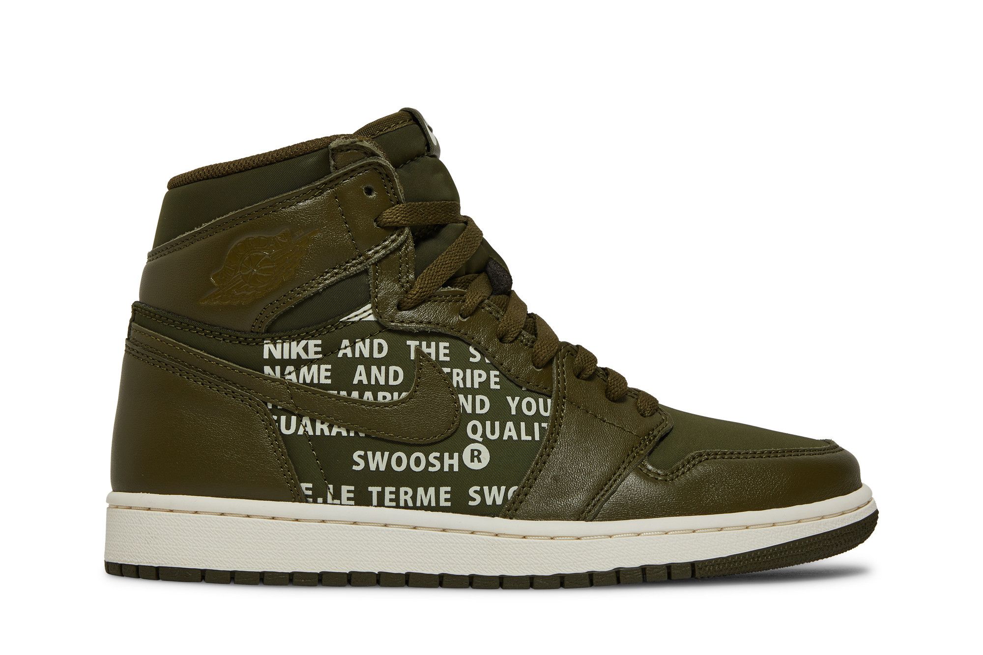Jordan 1 high clearance olive canvas