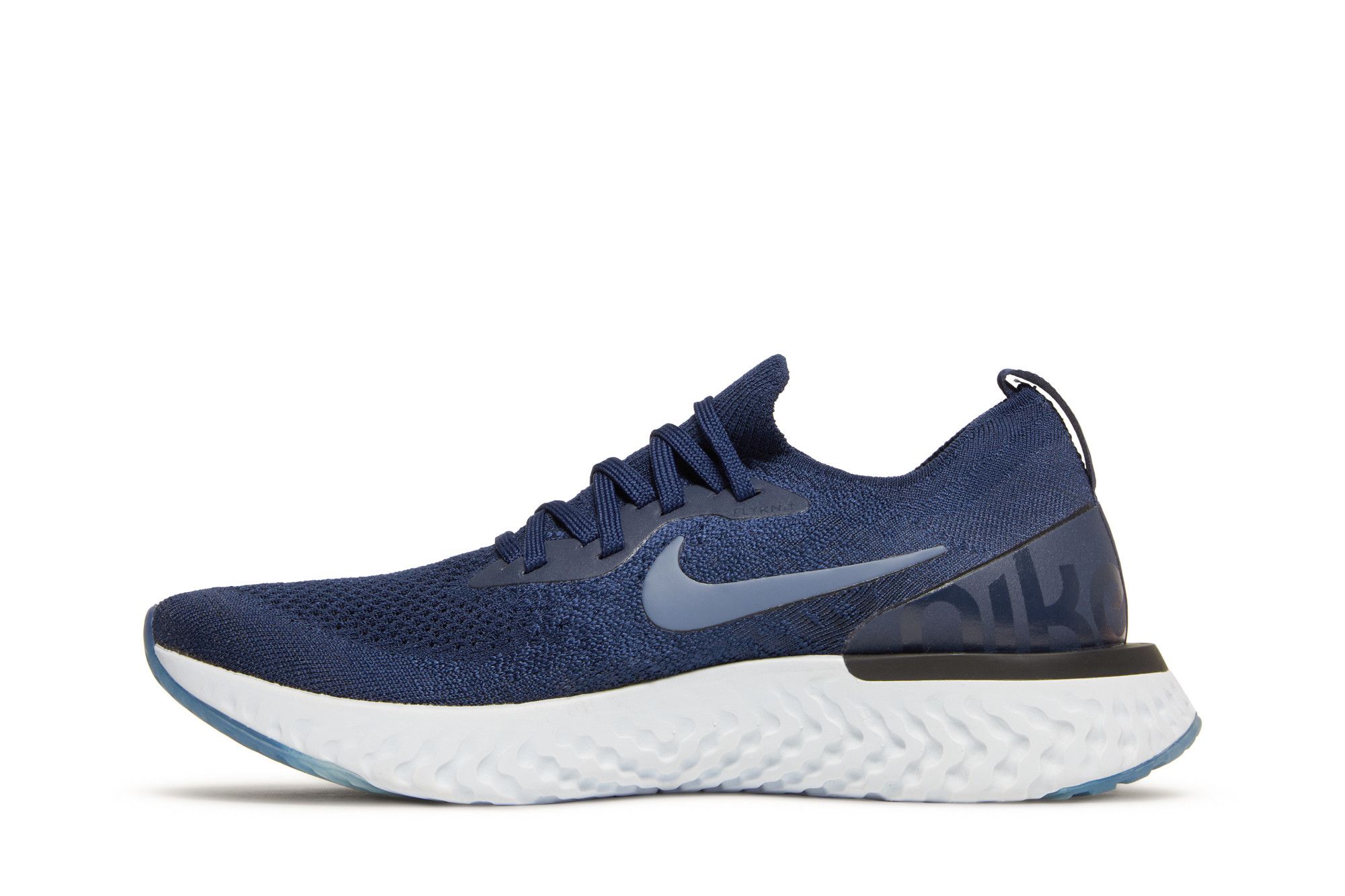 Nike free flyknit navy deals