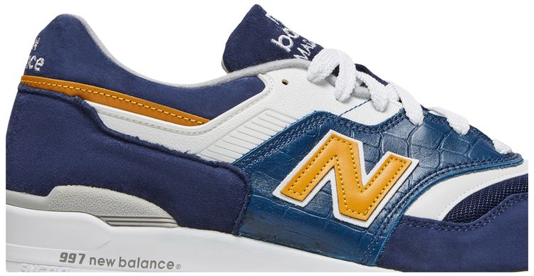 New Balance 997 Made in USA Navy Mustard