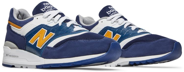 New Balance 997 Made in USA Navy Mustard