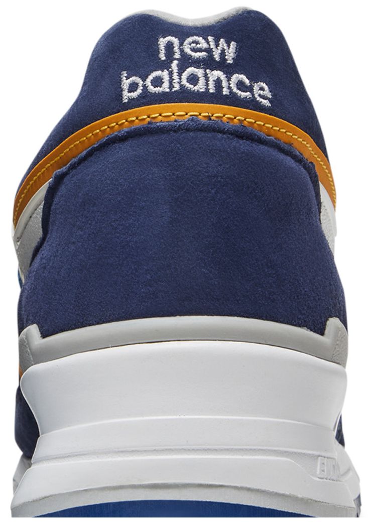 New Balance 997 Made in USA Navy Mustard