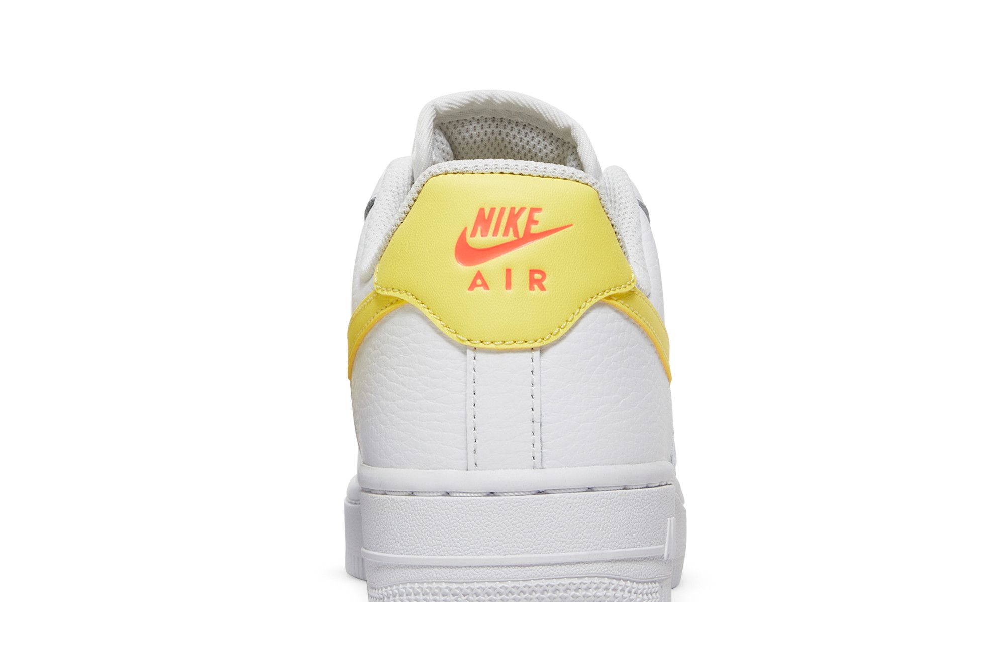 Nike air force 1 07 white bright citron best sale