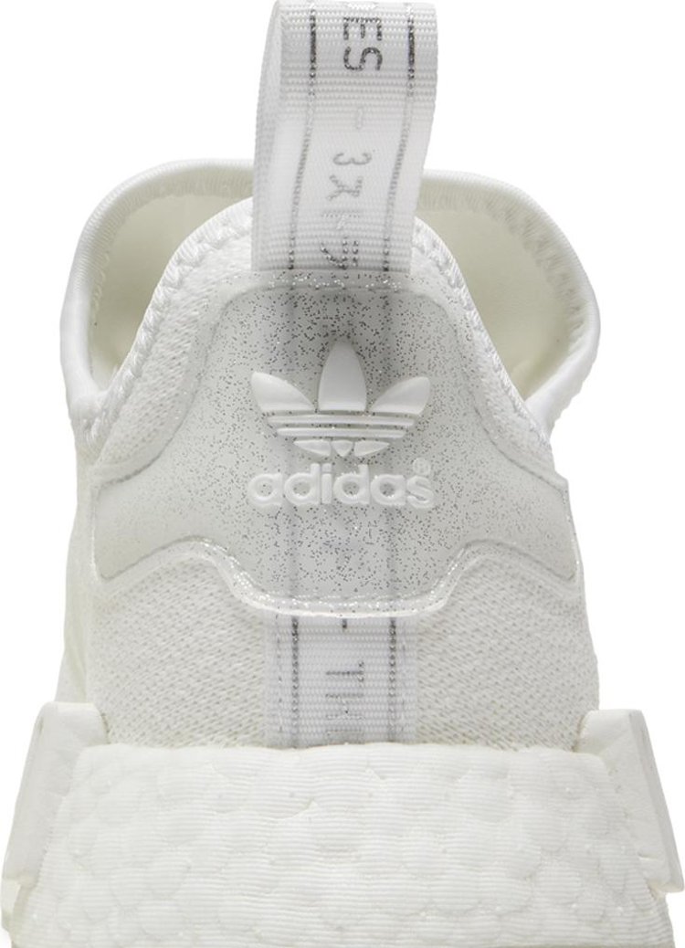 Wmns NMD R1 White Silver Metallic