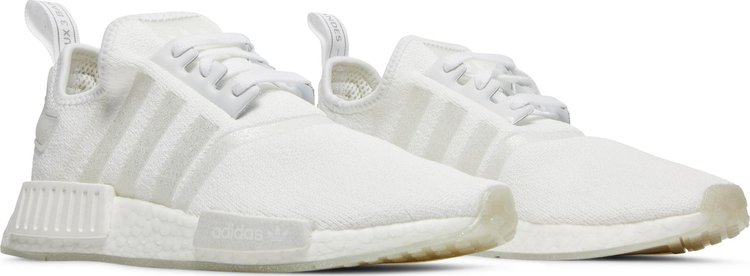 Wmns NMD R1 White Silver Metallic