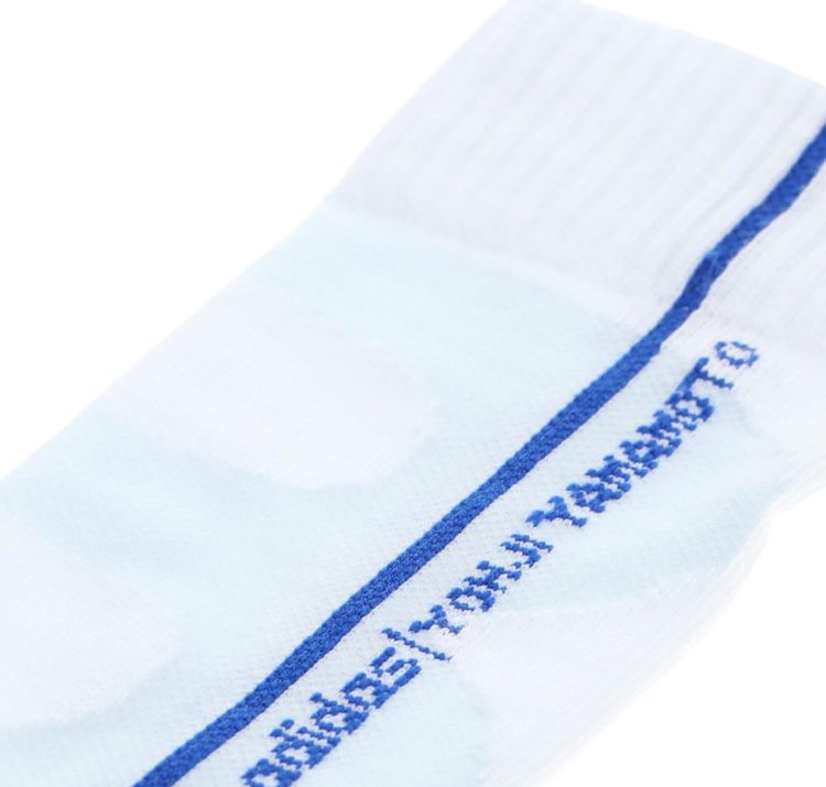 Y 3 Classic Logo Socks White