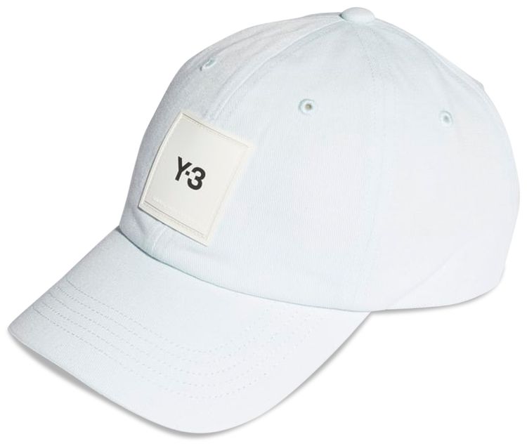 Y 3 Square Label Cap White