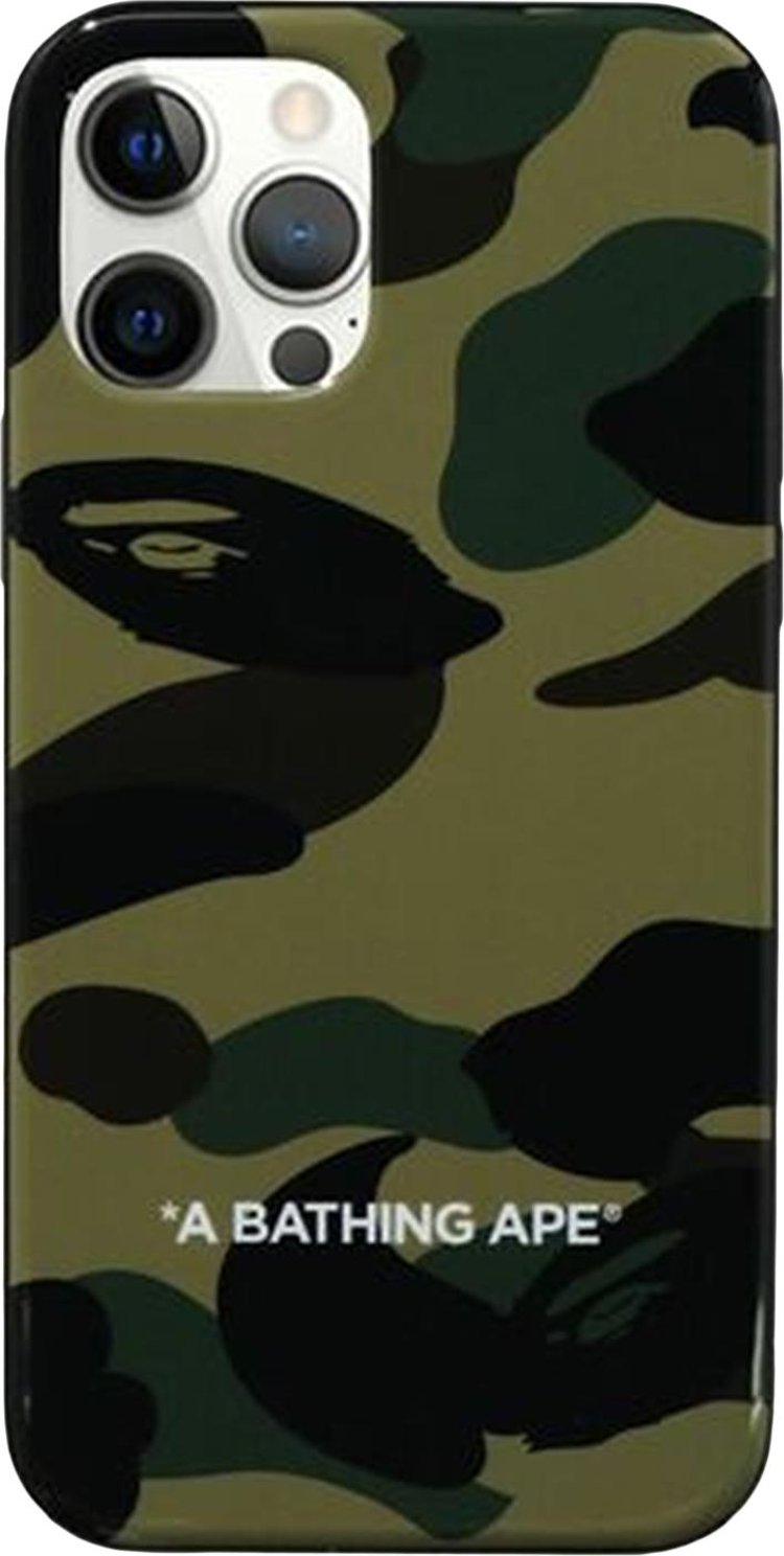 BAPE 1st Camo iPhone 12/12Pro Case 'Green'