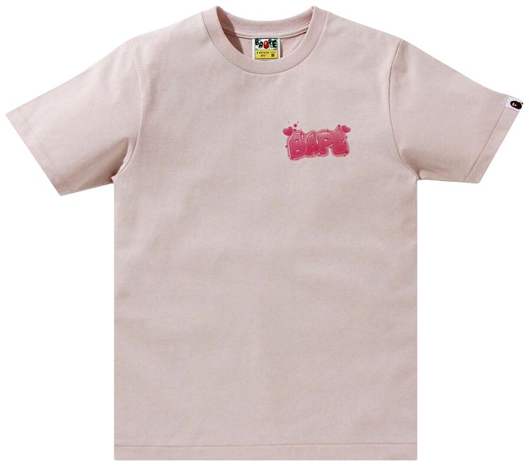 BAPE Graffiti Tee Pink