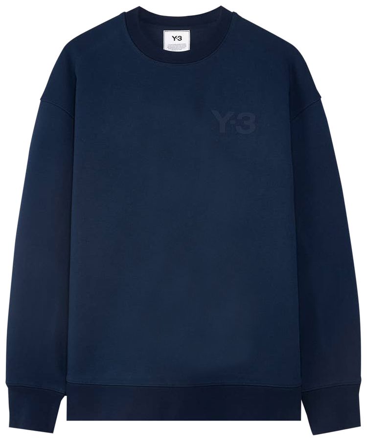 Y 3 Crewneck Sweatshirt Blue