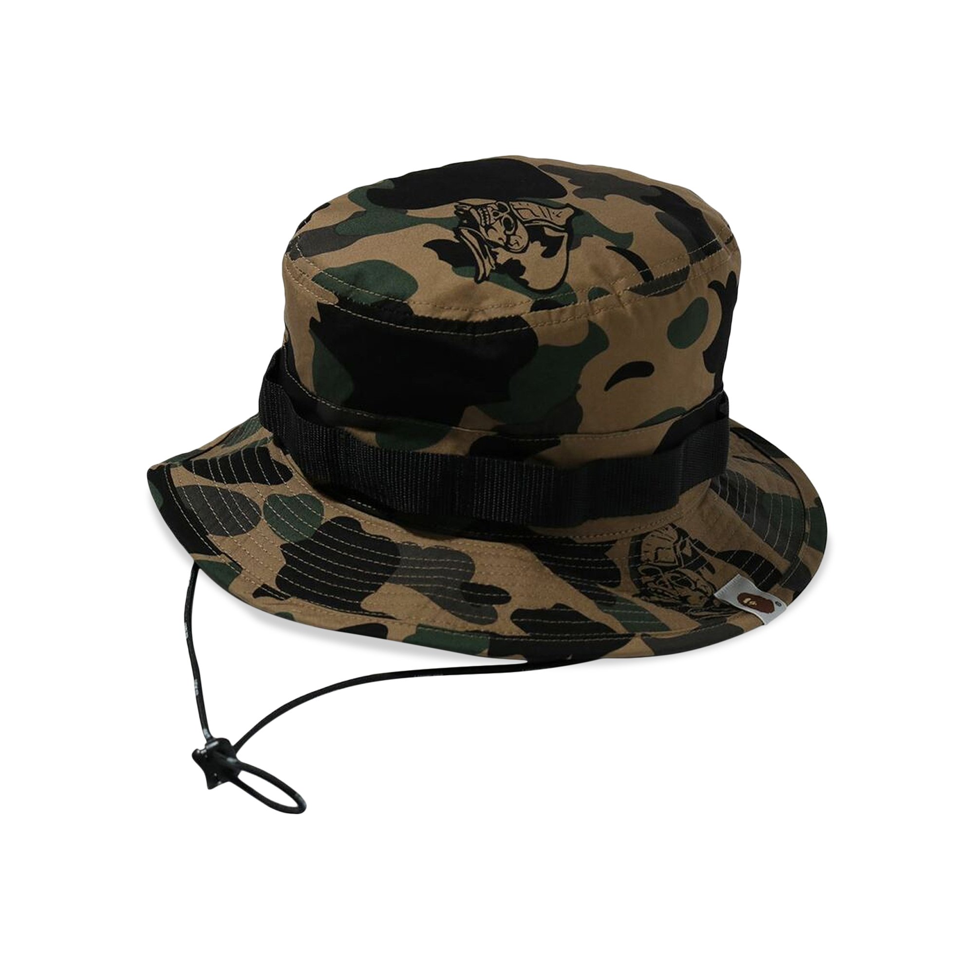 Buy BAPE Ursus Camo Military Hat 'Olive' - 1H20 180 002 OLIVE | GOAT