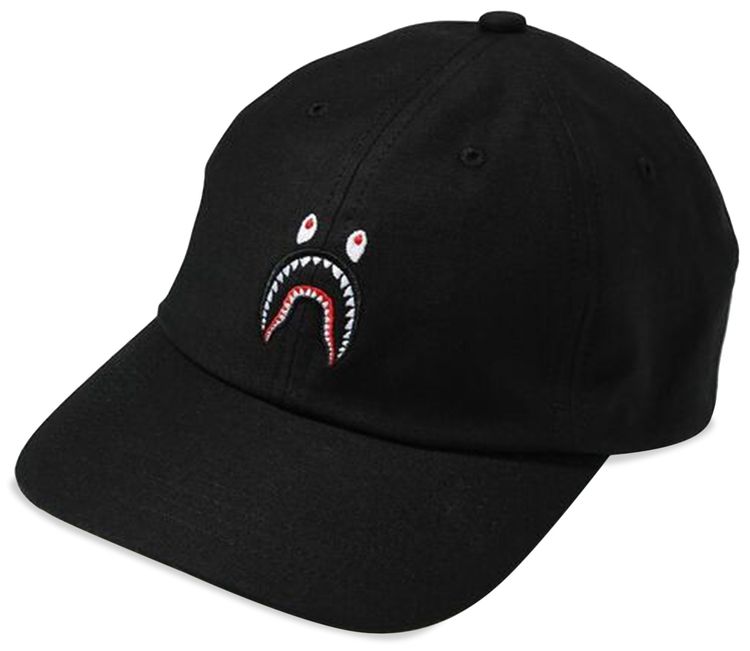 BAPE Shark Panel Cap Black