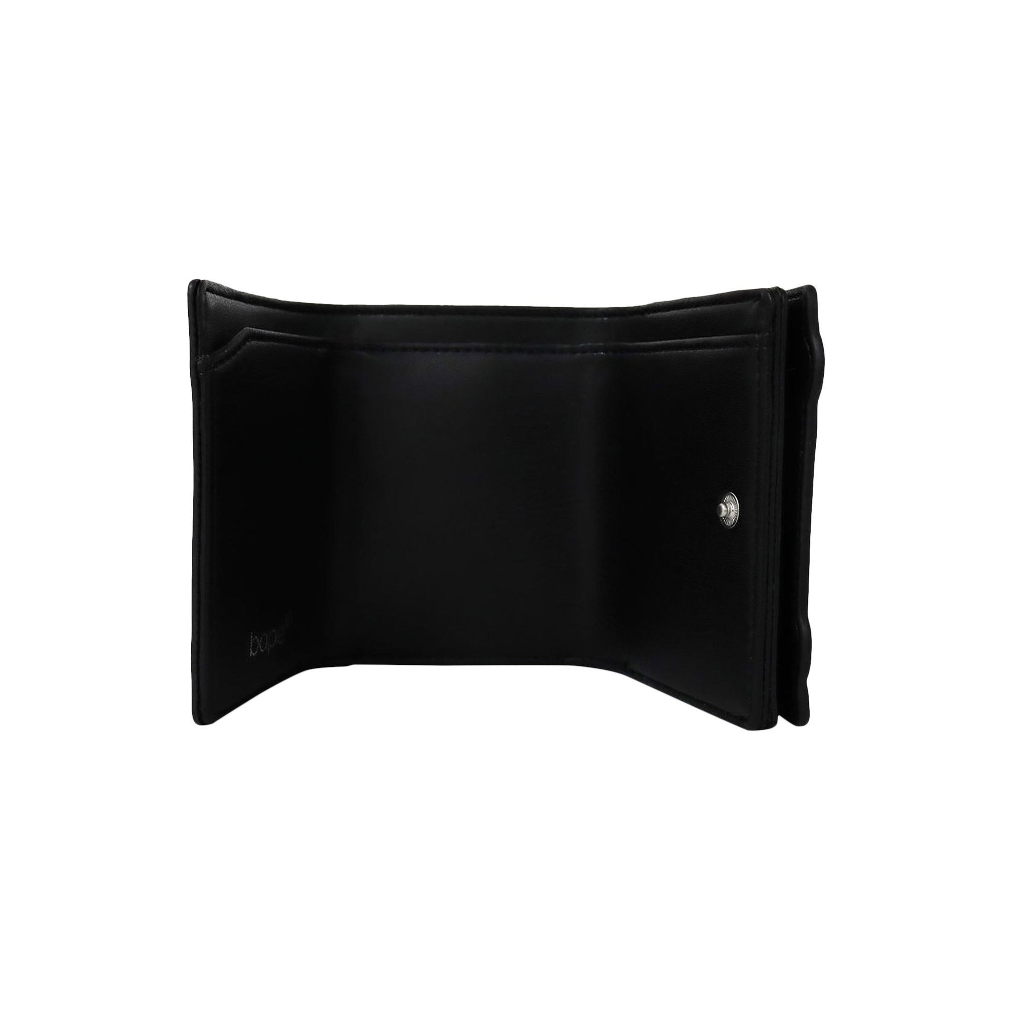 Buy BAPE Baby Milo Leather Wallet 'Black' - 2H80 282 509
