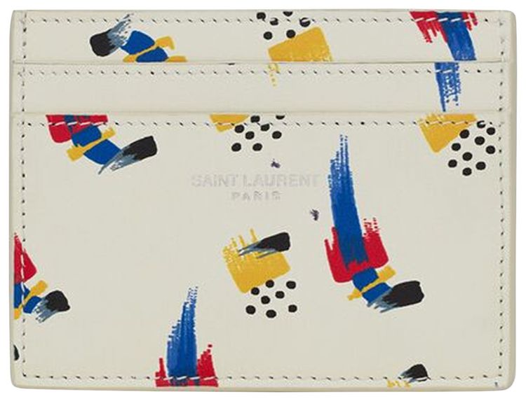 Saint Laurent Card Case Multicolor