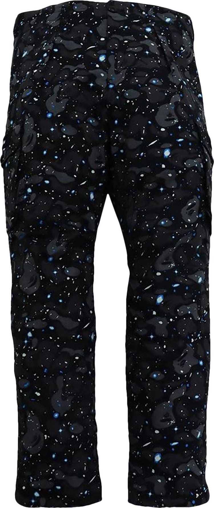 BAPE Space Camo Wide Fit 6 Pocket Pants 'Black'