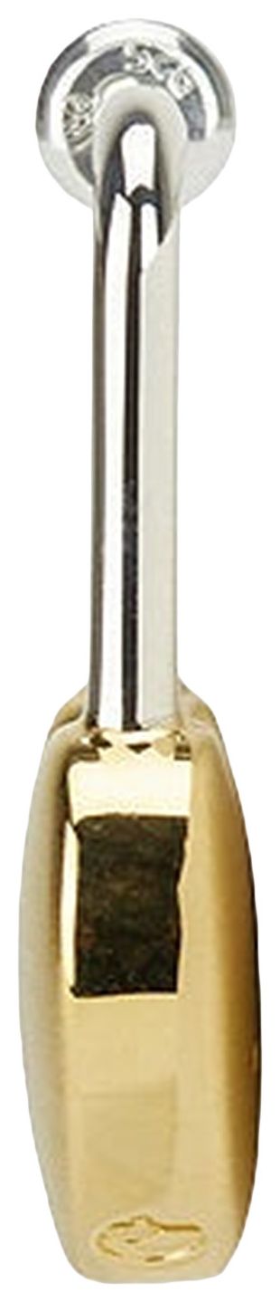 Ambush Small Heart Padlock Earring Gold