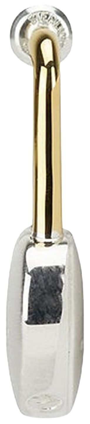 Ambush Small Heart Padlock Earring Silver