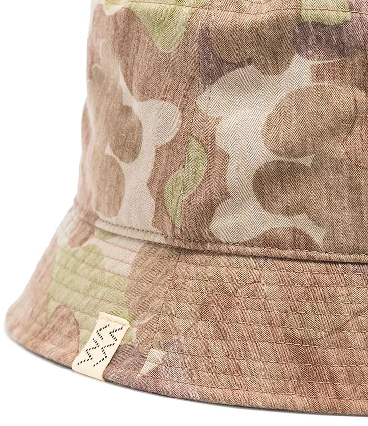 Visvim Dome Bucket Hat Camo