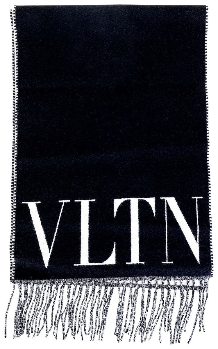 Valentino Scarf Black