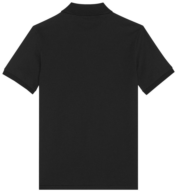 Saint Laurent Logo Polo Black