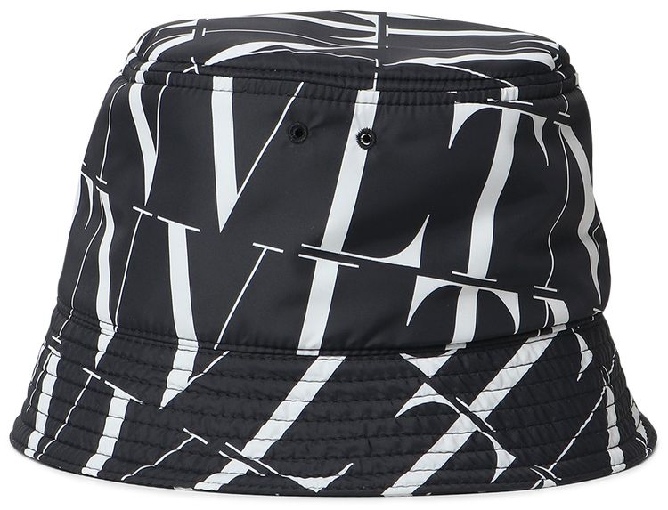 Valentino Vltn Times Print Bucket Hat Multi Color