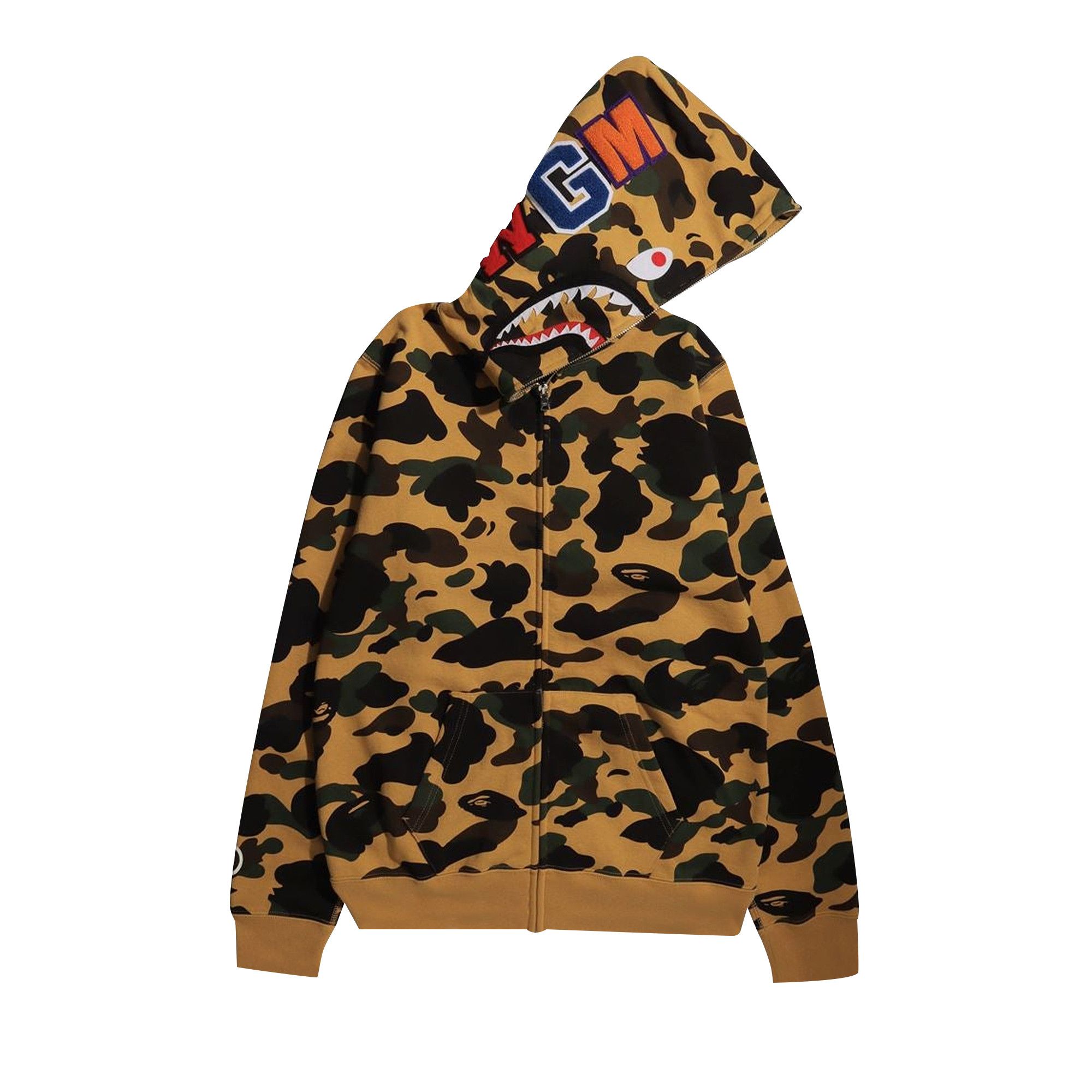 First bape best sale shark hoodie