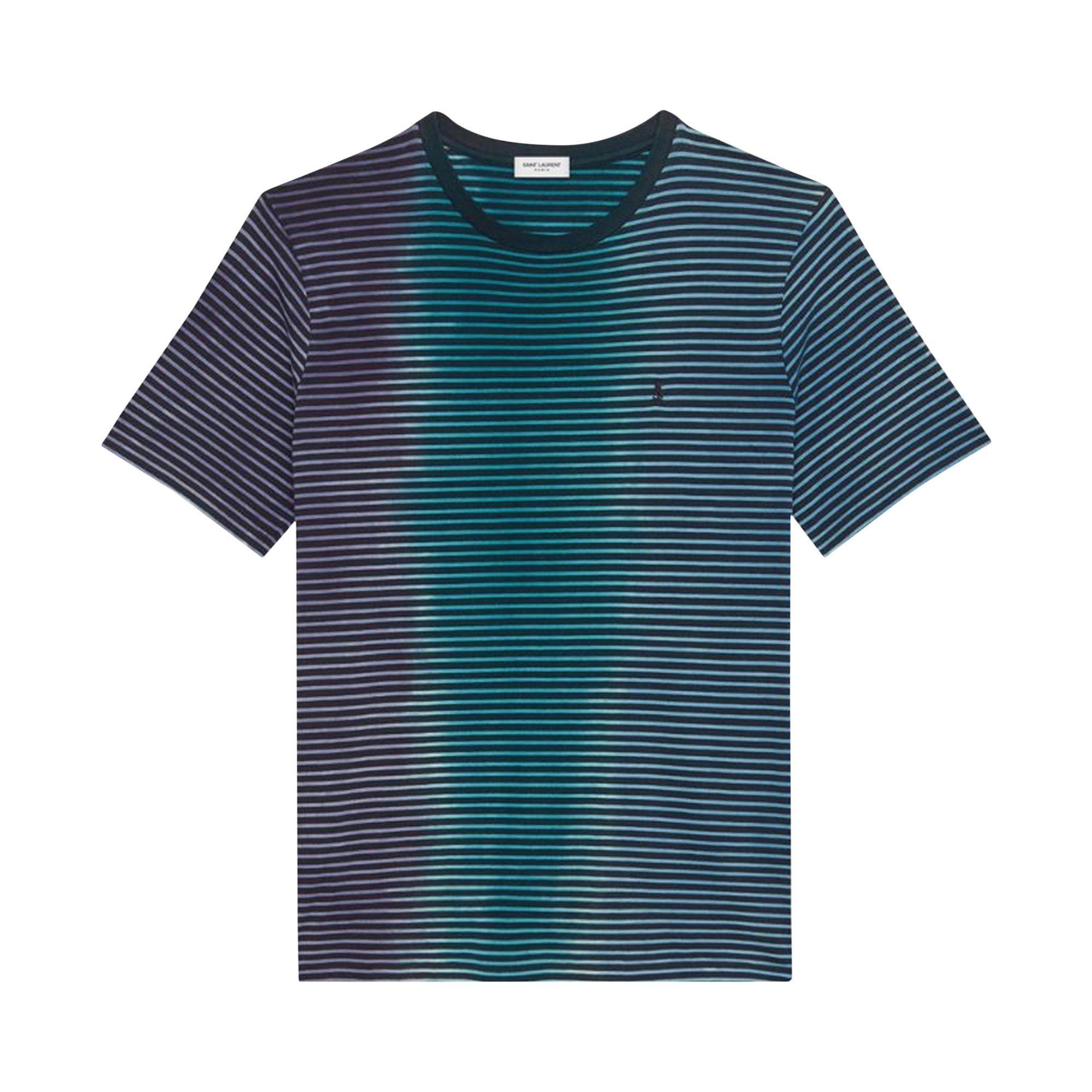 saint laurent t shirt tie dye