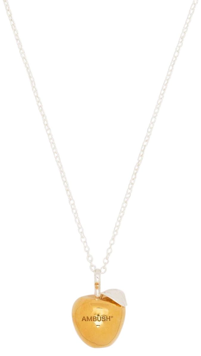 Ambush Apple Charm Necklace Gold