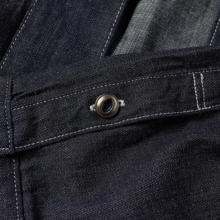 Visvim Short Sleeve Lhamo Shirt One Wash Blue