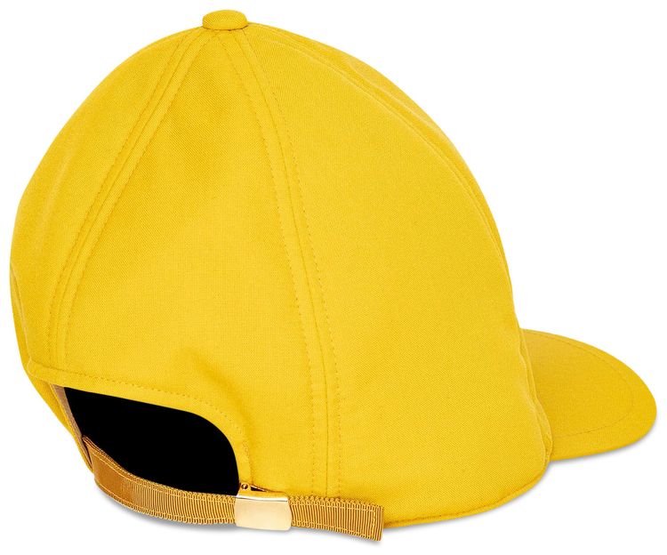 Sacai Melton S Cap Yellow