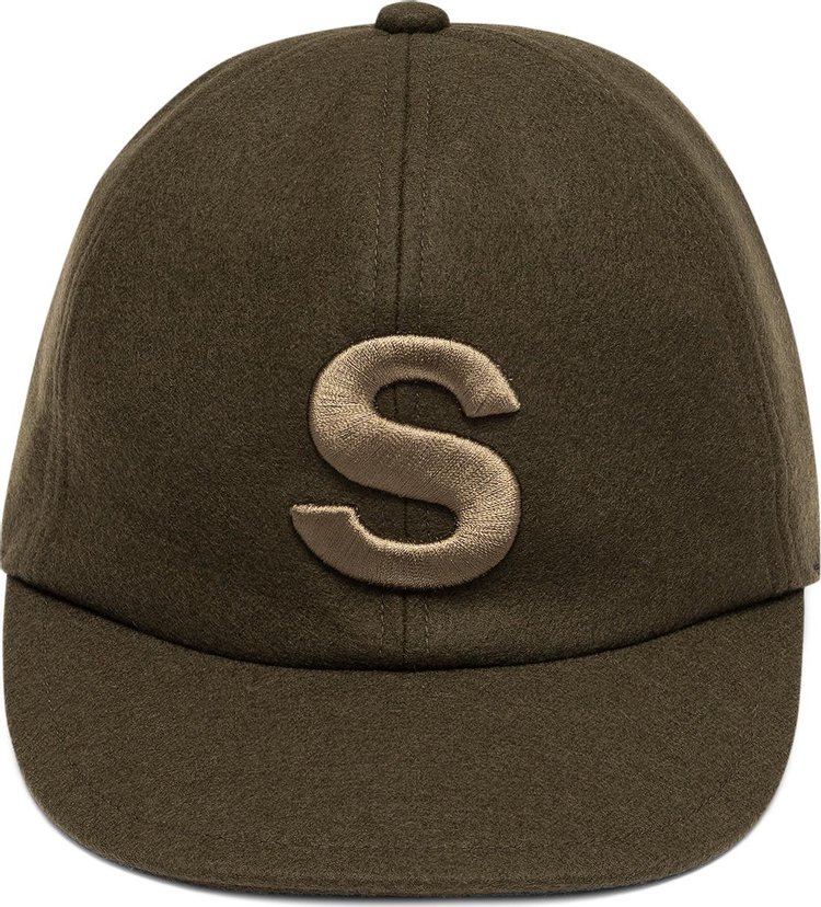 Sacai Melton S Cap 'Khaki'